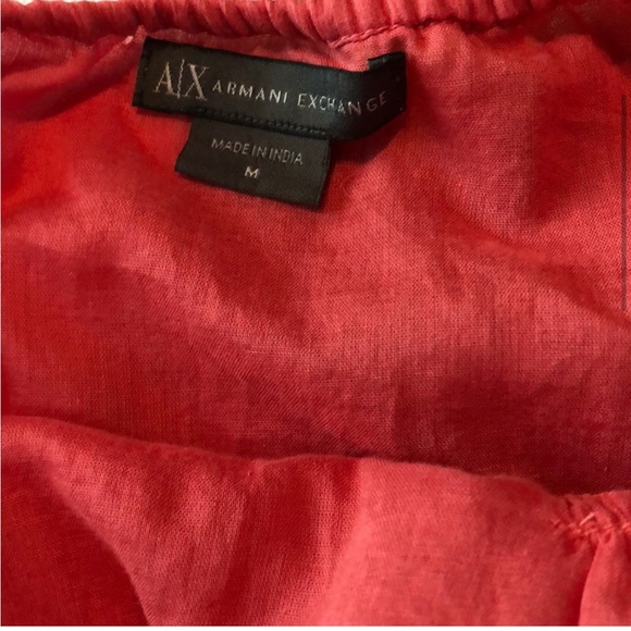 Armani Exchange A/X Coral Halter style top SZ M - Picture 4 of 5